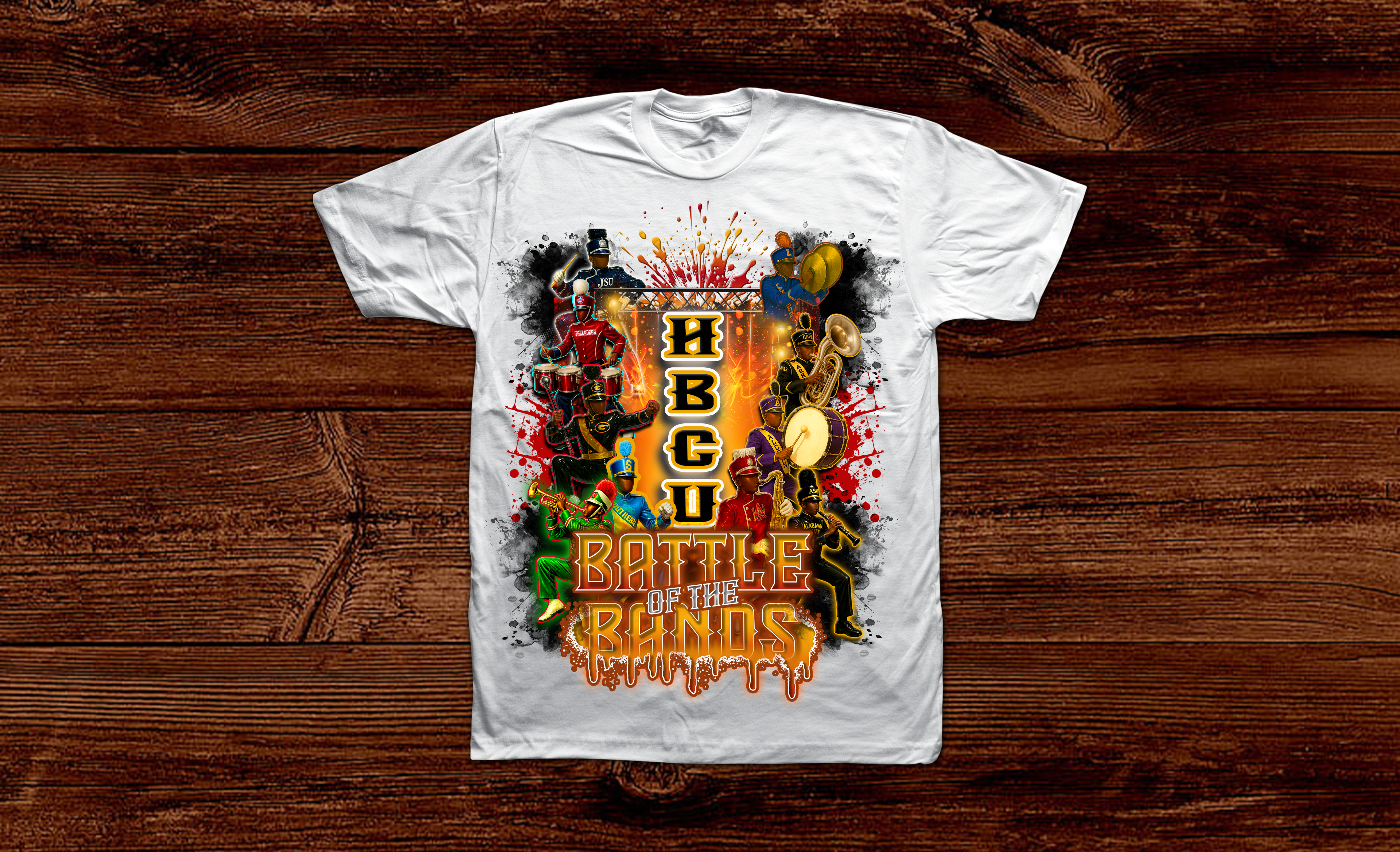 HBCU Battle of the Bands Graphic Tee