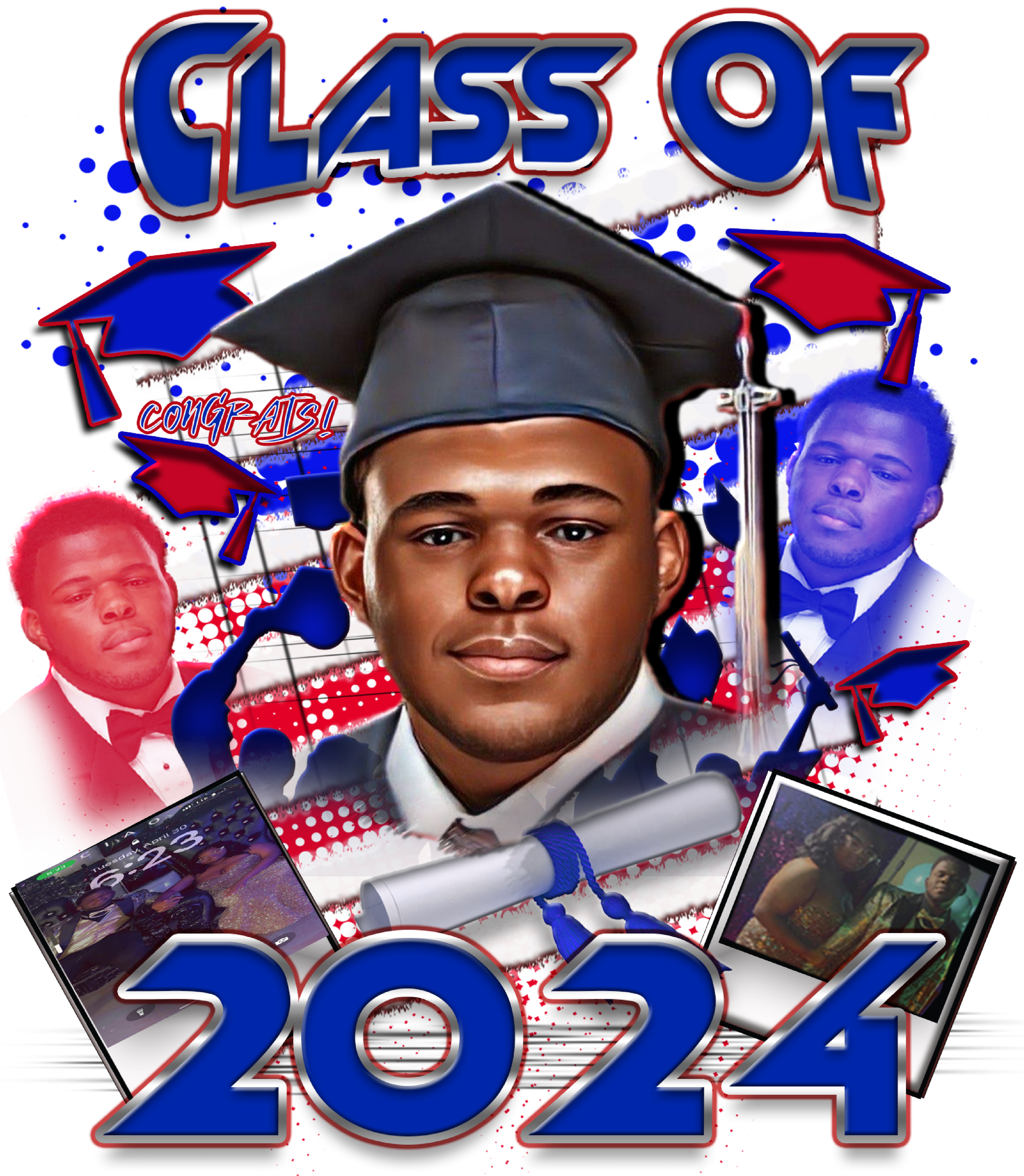 Grad Center Print Bundle