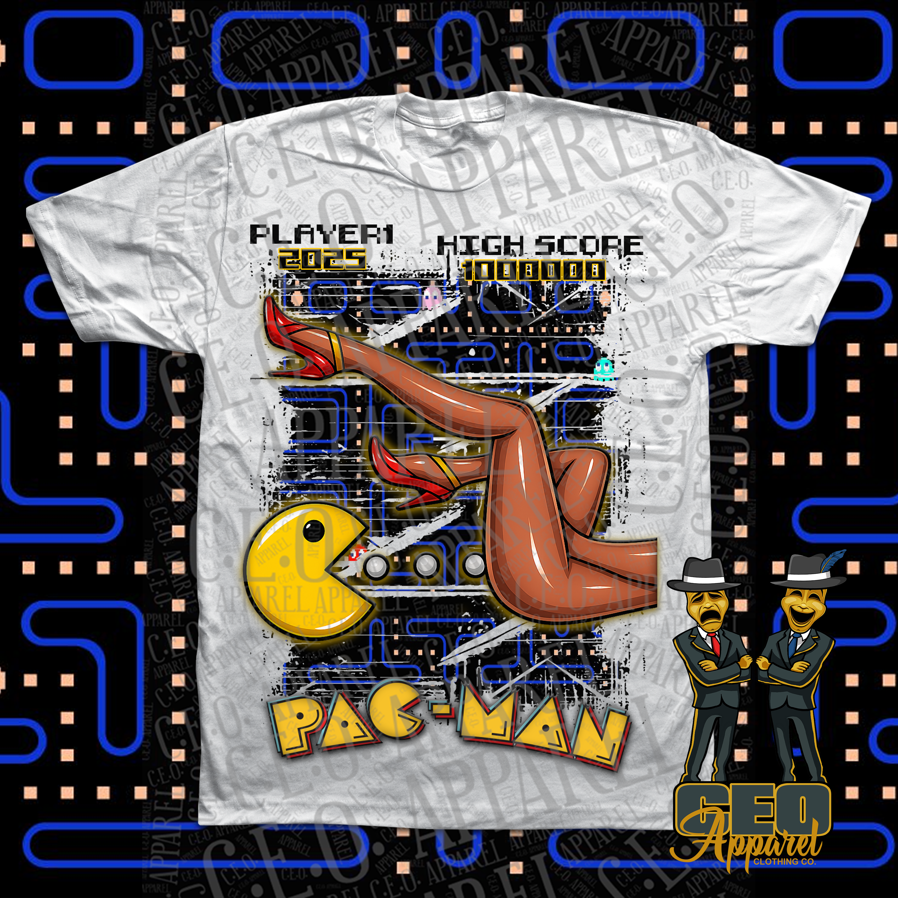 Pac-Man (EAT UM UP) Graphic Tee